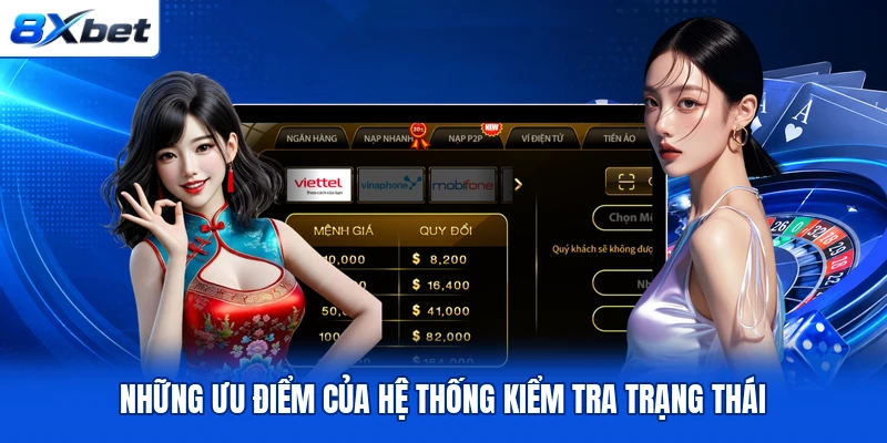 Những ưu điểm của hệ thống kiểm tra trạng thái Những ưu điểm của hệ thống kiểm tra trạng thái